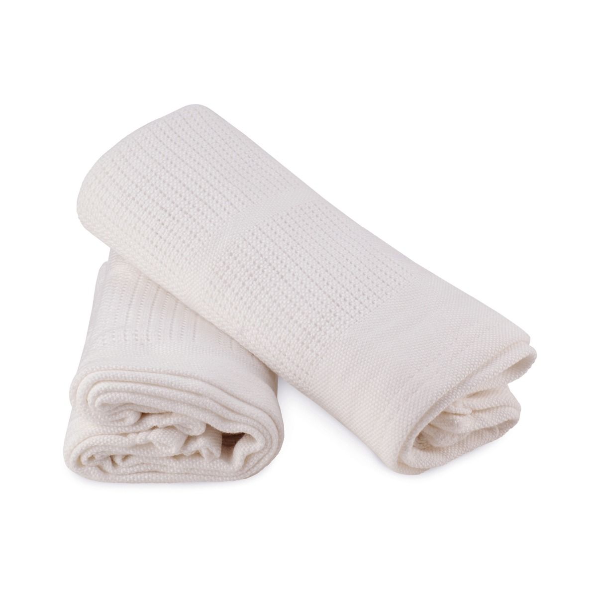 Little Bamboo Cellular Blanket 2pk | Natural for newborn and baby. MOD & TOD