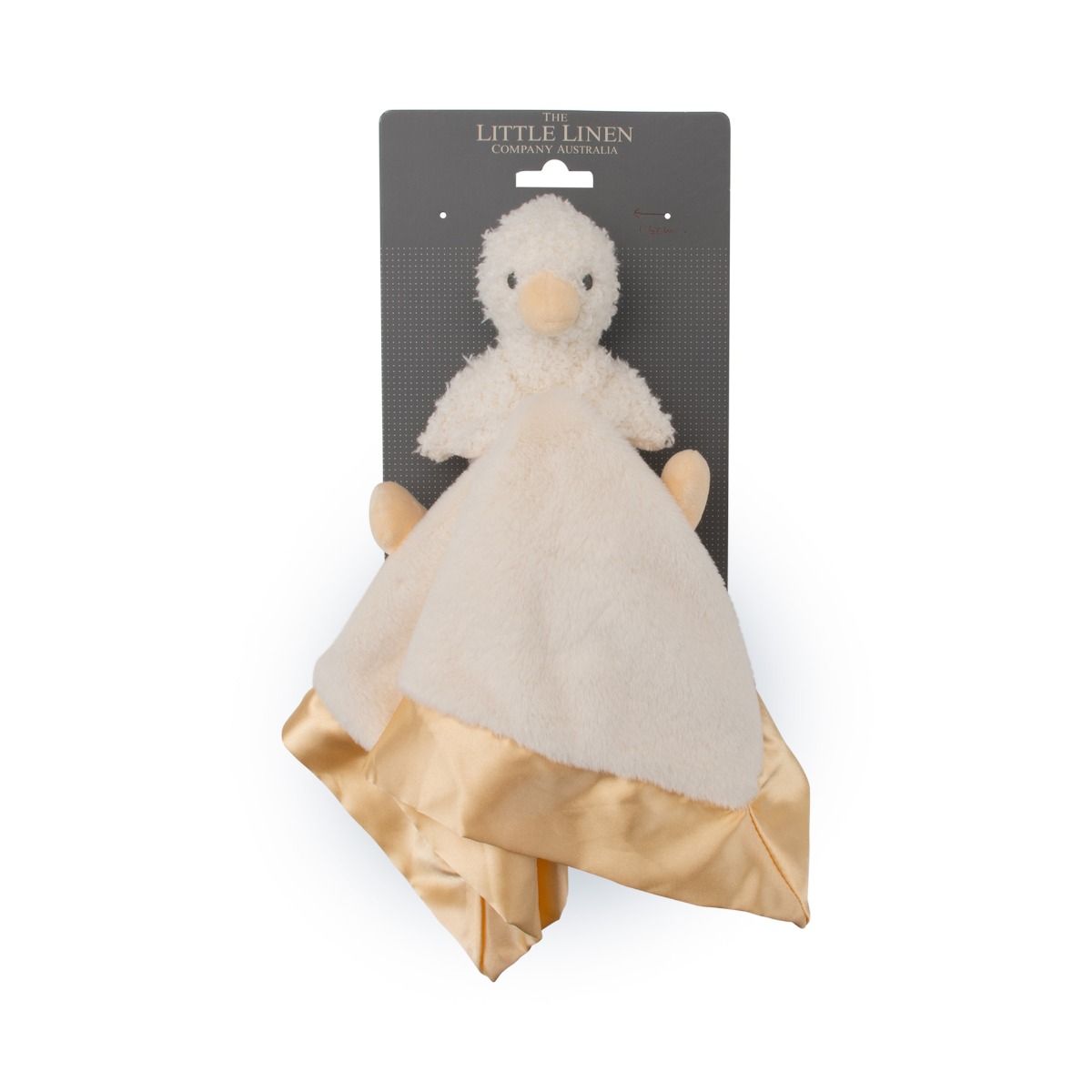 The Little Linen Company Security Blanket - Fuzzy Duck | modandtod.com