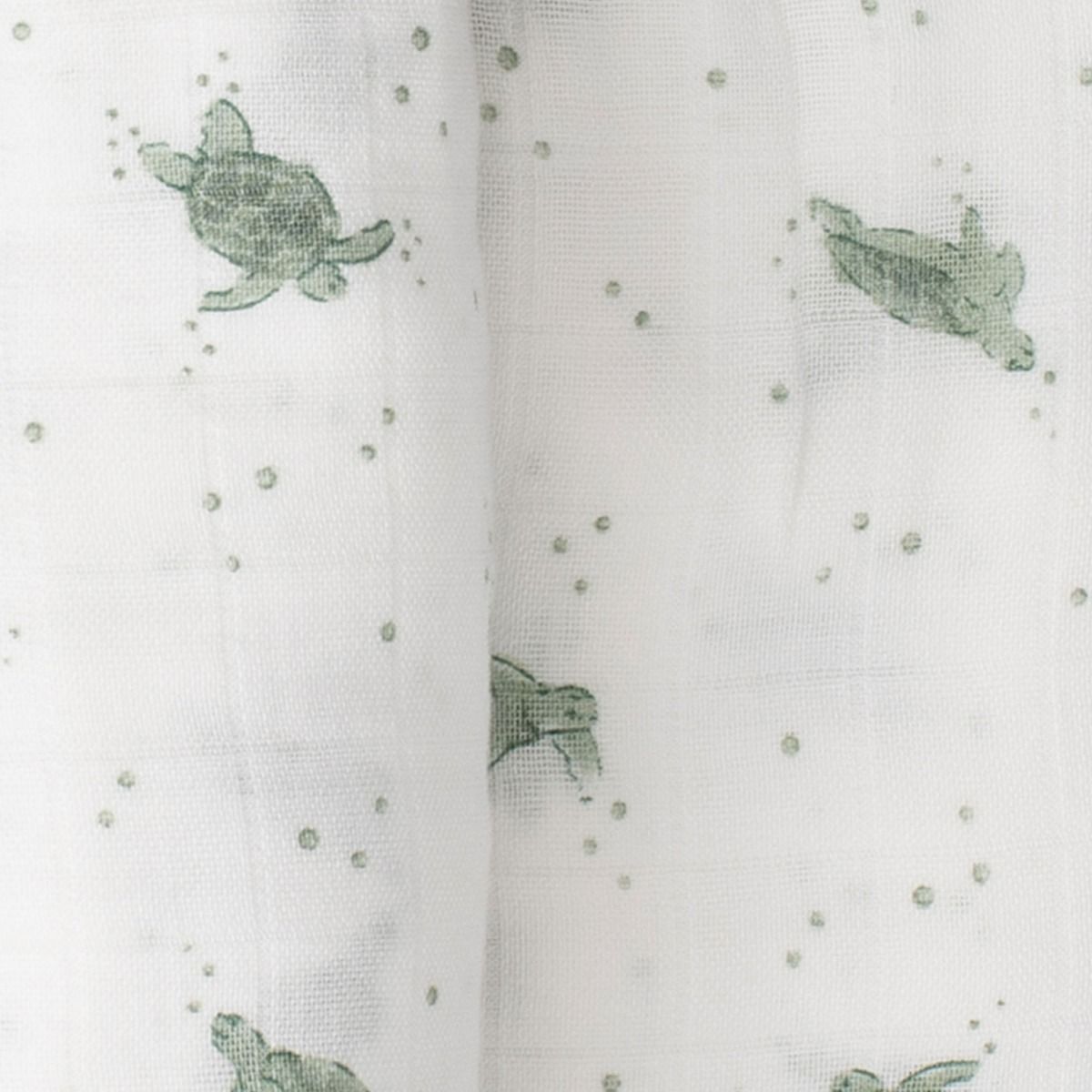 Little Bamboo Muslin Washers 6pk - Turtle Bay | modandtod.com