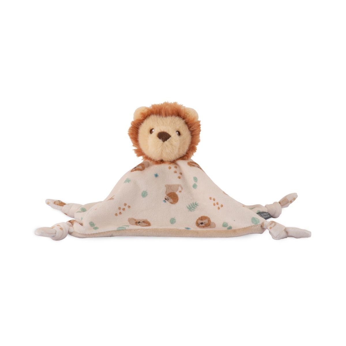 The Little Linen Company Baby Comforter Toy - Savanna Lion | modandtod.com