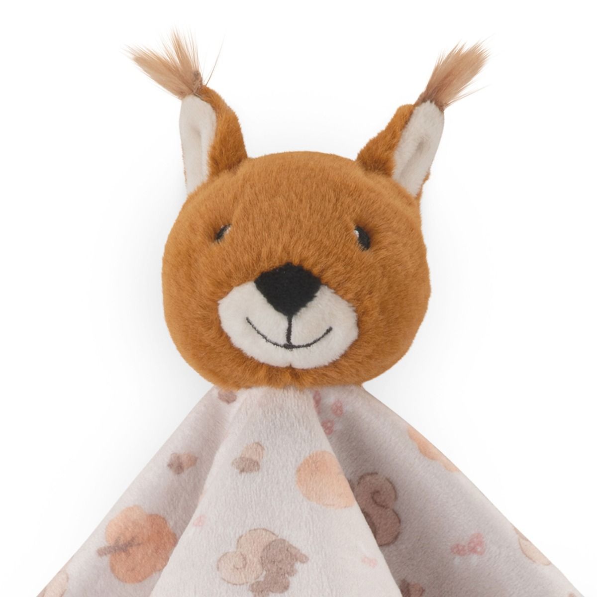 The Little Linen Company Baby Comforter Toy - Bushland Squirrel | modandtod.com