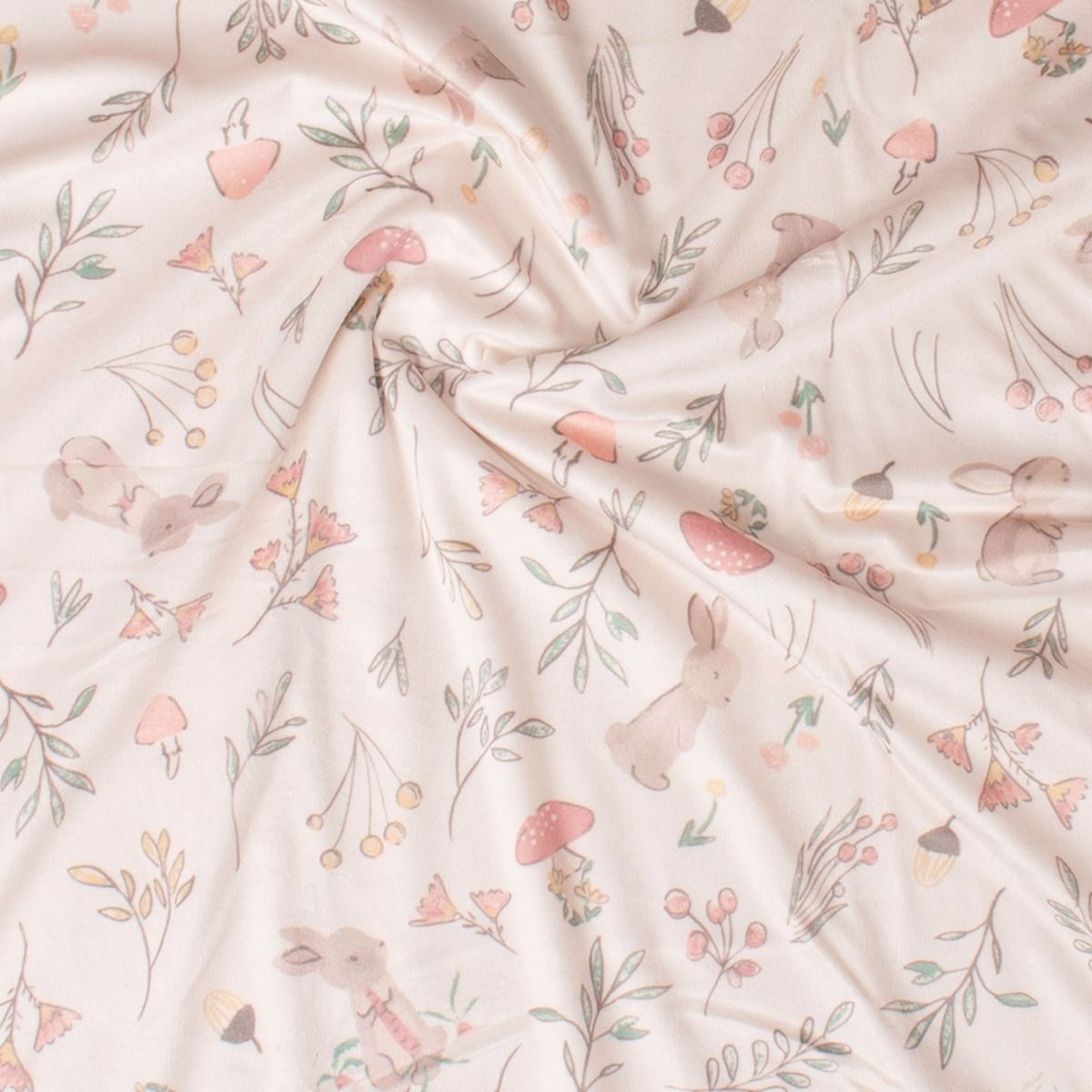 The Little Linen Company BABY SNUGGLE BLANKET - HARVEST BUNNY | modandtod.com