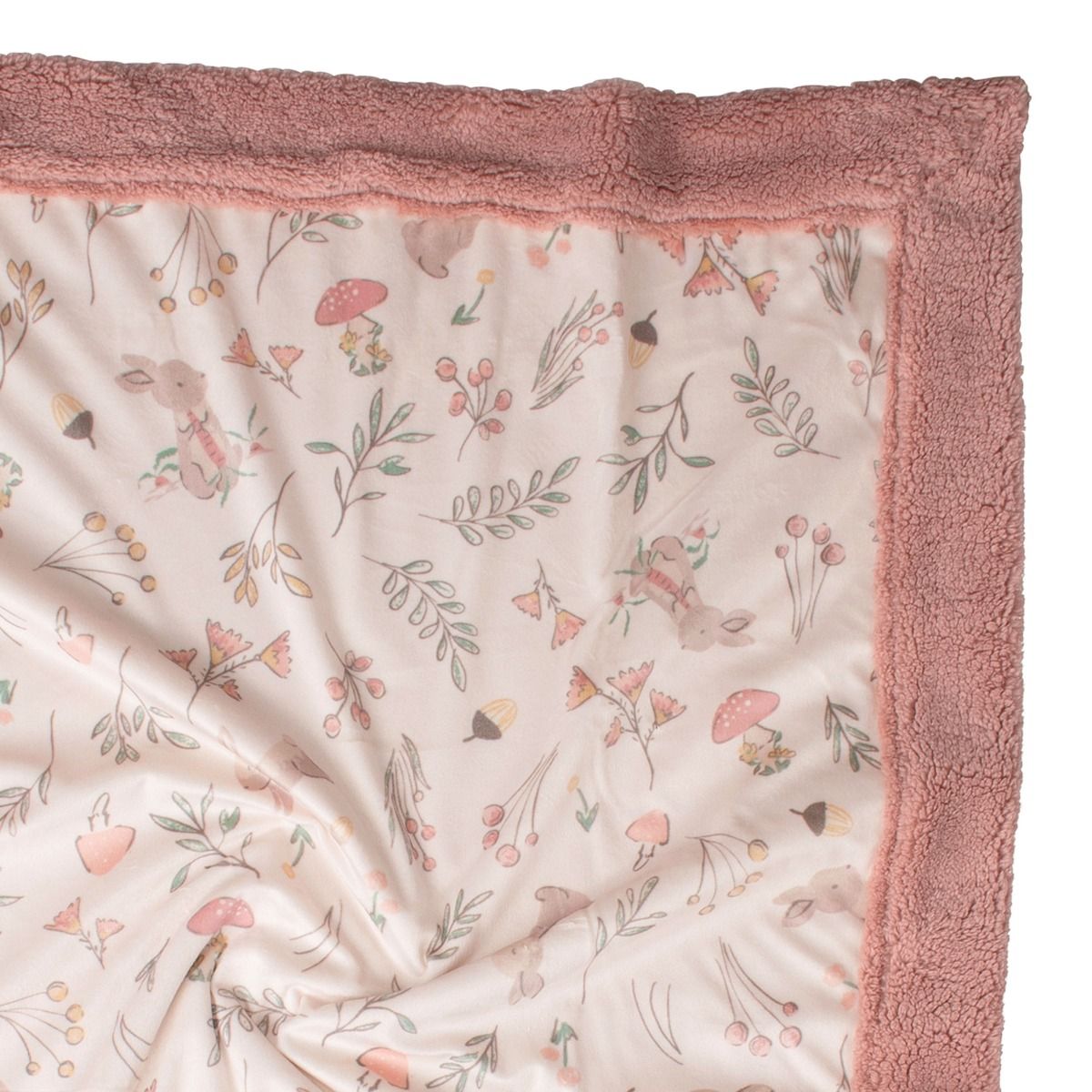 The Little Linen Company BABY SNUGGLE BLANKET - HARVEST BUNNY | modandtod.com