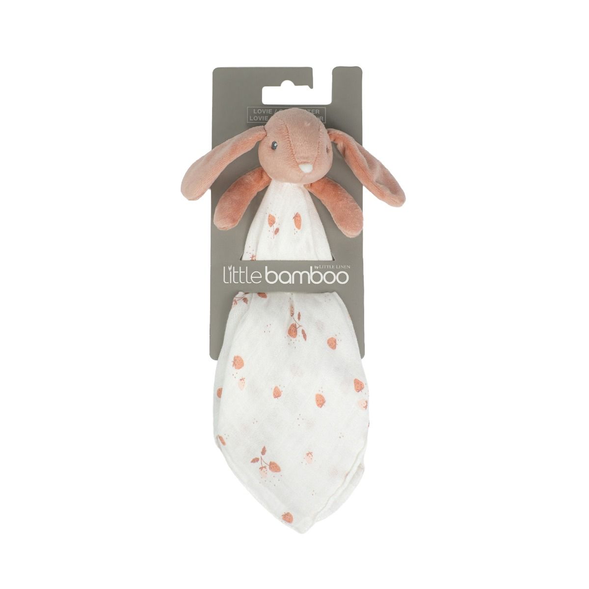 LITTLE BAMBOO COMFORTER - BROOKE THE BUNNY | Baby Comforter Toy | modandtod.com