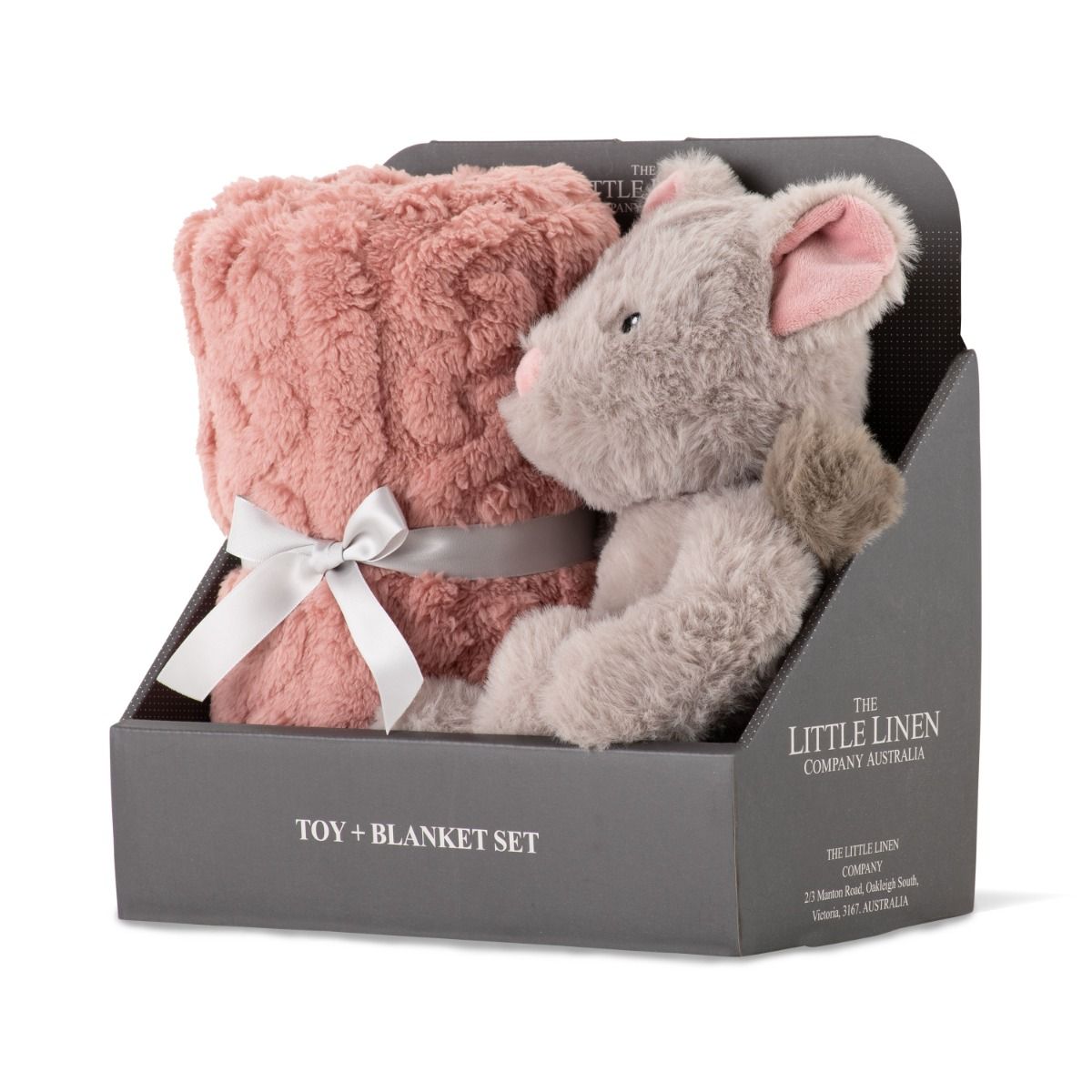 The Little Linen Company Plush Toy & Blanket - Harvest Possum | modandtod.com