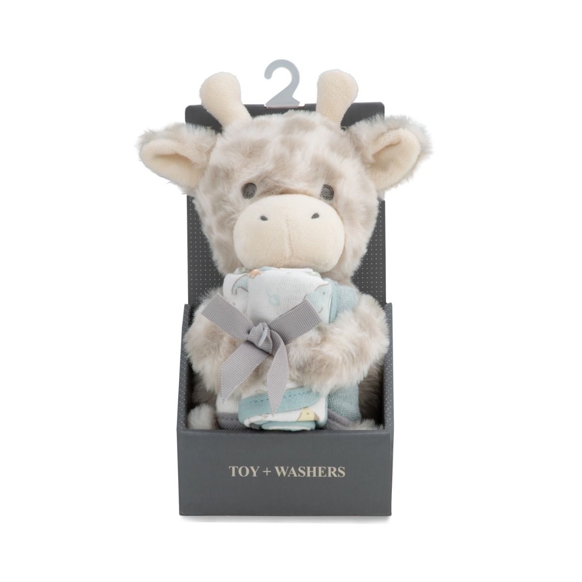 The Little Linen Company PLUSH TOY & WASHERS - SAVANNA GIRAFFE | modandtod.com