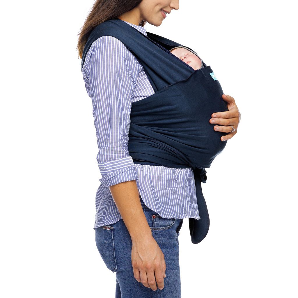 Moby Classic Wrap - Midnight for baby wearing. MOD & TOD