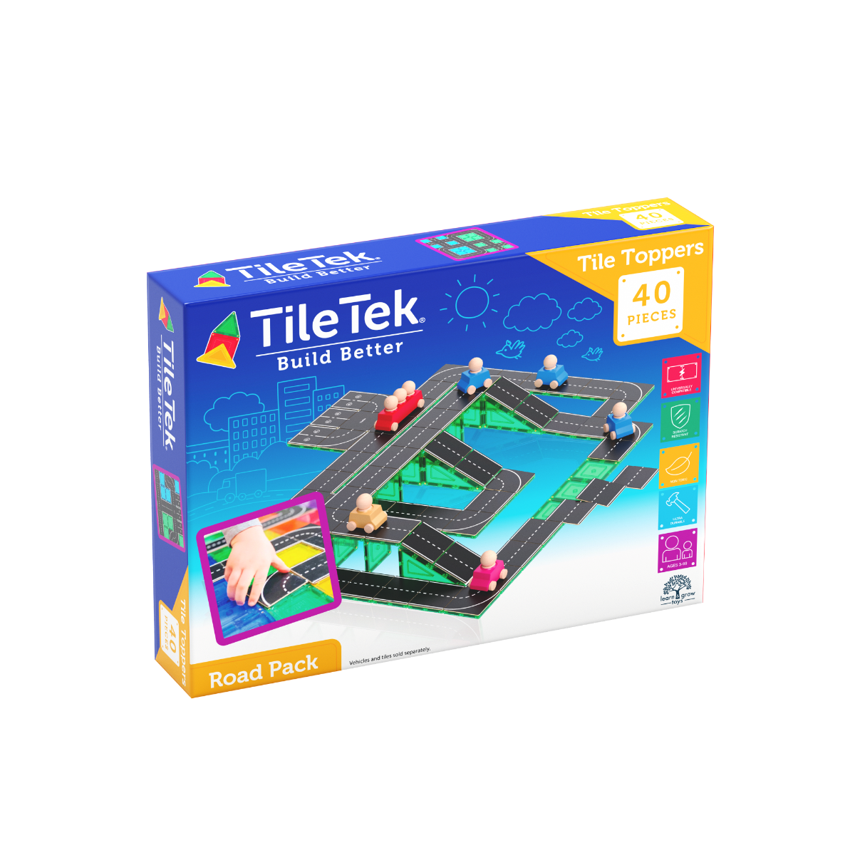 TILETEK TILE TOPPER - ROAD PACK 40PC | modandtod.com