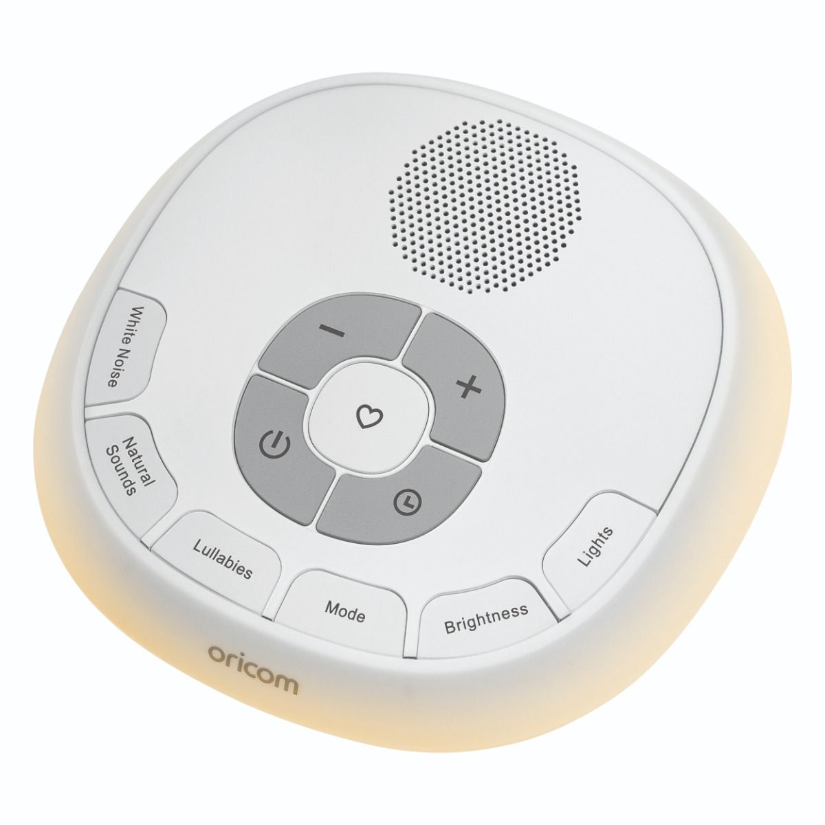 Oricom Sound Soother with Heartbeat Recording sound machine for baby. MOD & TOD