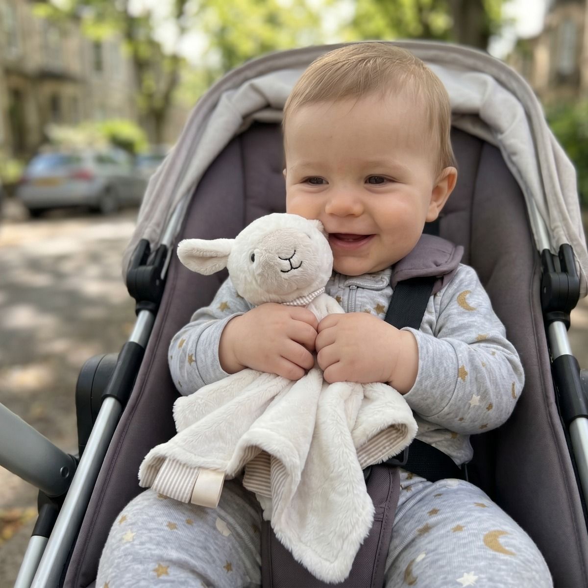 ALL4ELLA Baby Comforter Toy - Lamb | modandtod.com