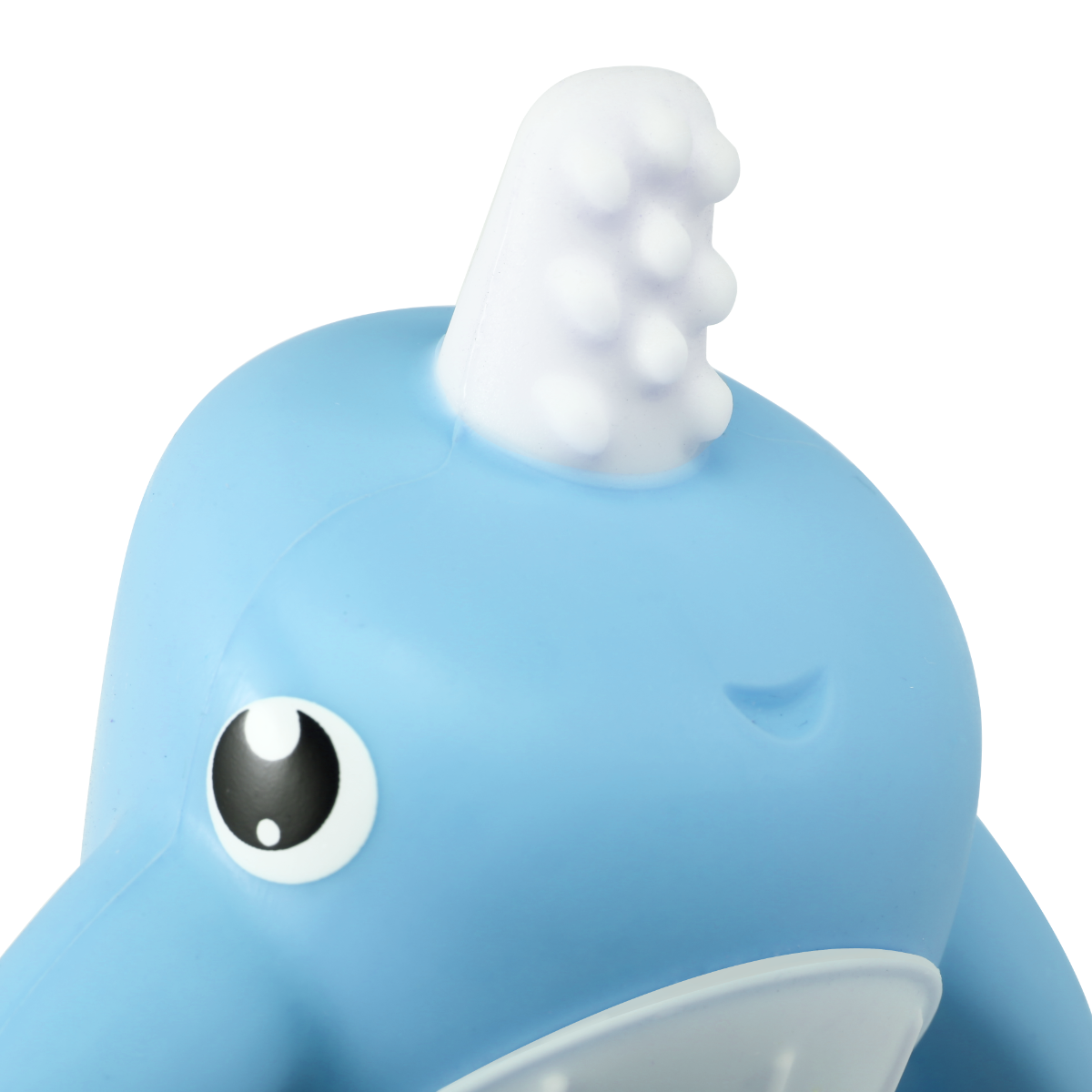 Smily Mia NORA NARWHAL SILICONE TEETHER - LIGHT BLUE | Baby Teething Toy | modandtod.com