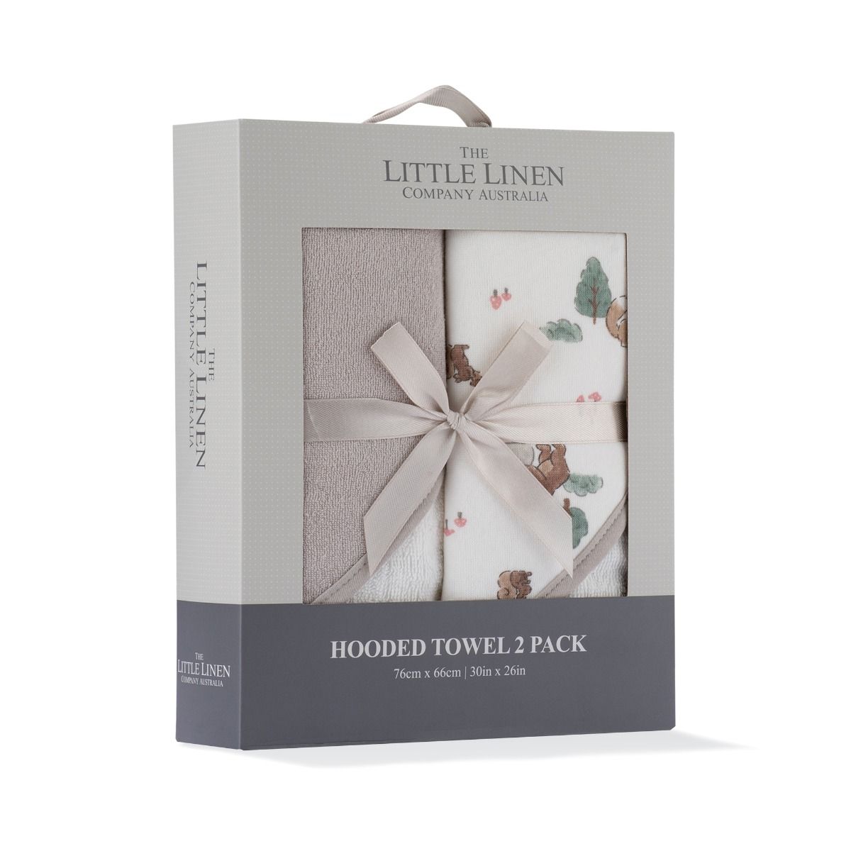 Baby Hooded Towel 2 Pack - Willow Bear