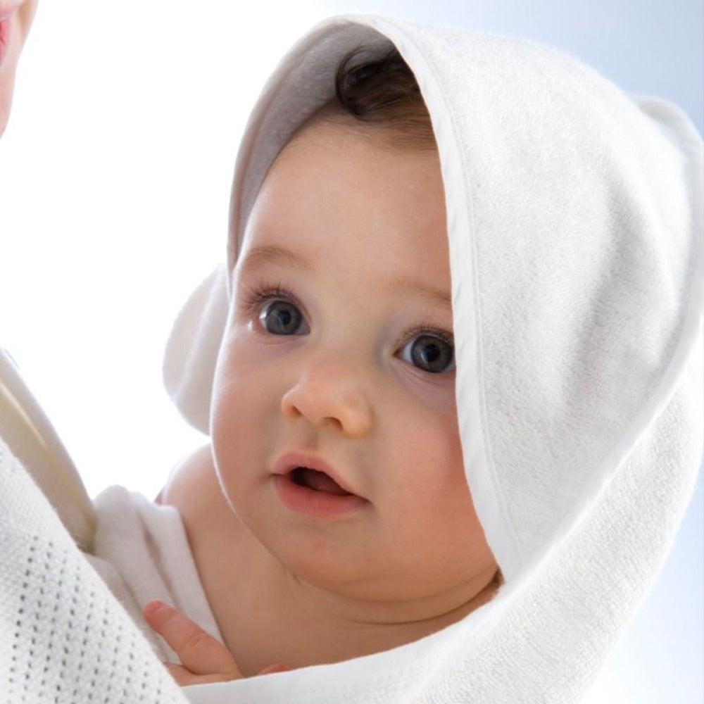 Little Bamboo Hooded Towel | Natural for baby and toddlers