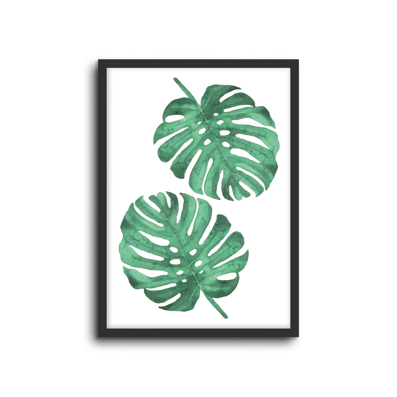 Monstera Plant Wall Print Baby Kids Room Nursery Art