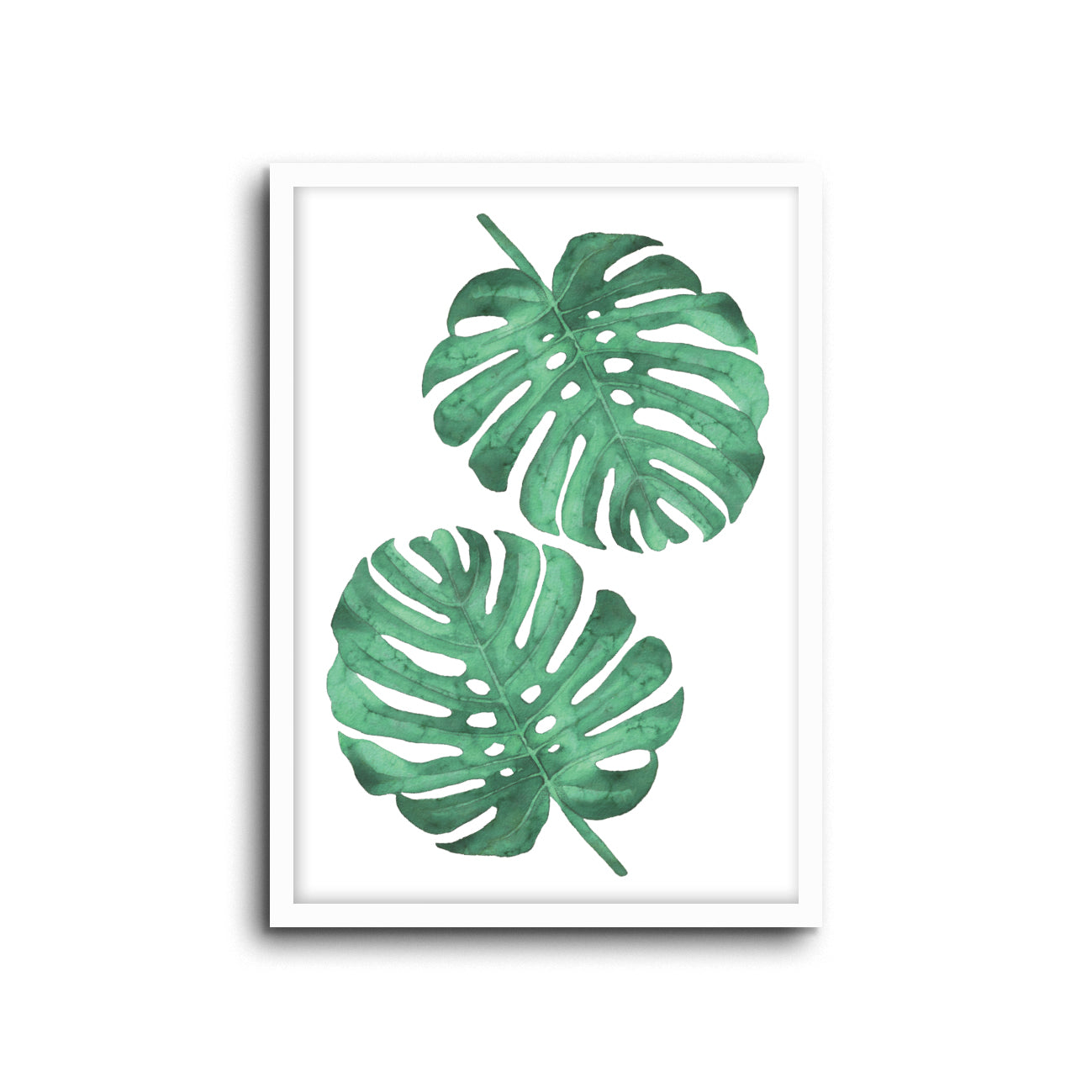 Monstera Plant Wall Print Baby Kids Room Nursery Art