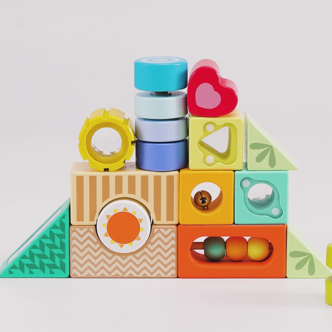 Classic World Exploration Blocks for toddler and kids