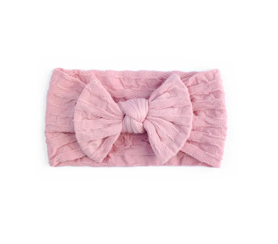 Waffle Bow Headbands