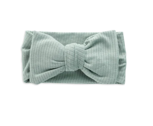 Ribbed Bow Headband