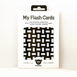 My Family Book | My Flash Cards: Newborn | 25 Black and White Luxe Flash Cards for Baby | Available at modandtod.com