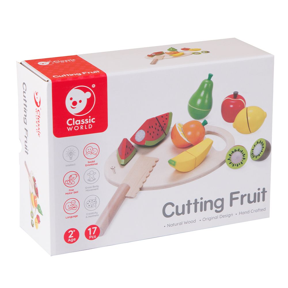 Classic world Cutting Fruit Puzzle for toddlers. MOD&TOD