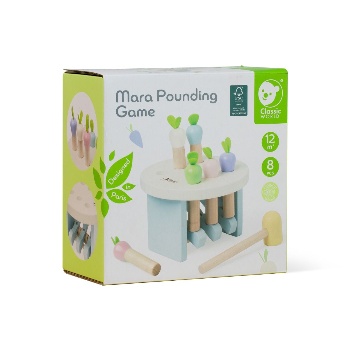 Classic World Mara Pounding Game | Kids Wooden Toys | modandtod.com