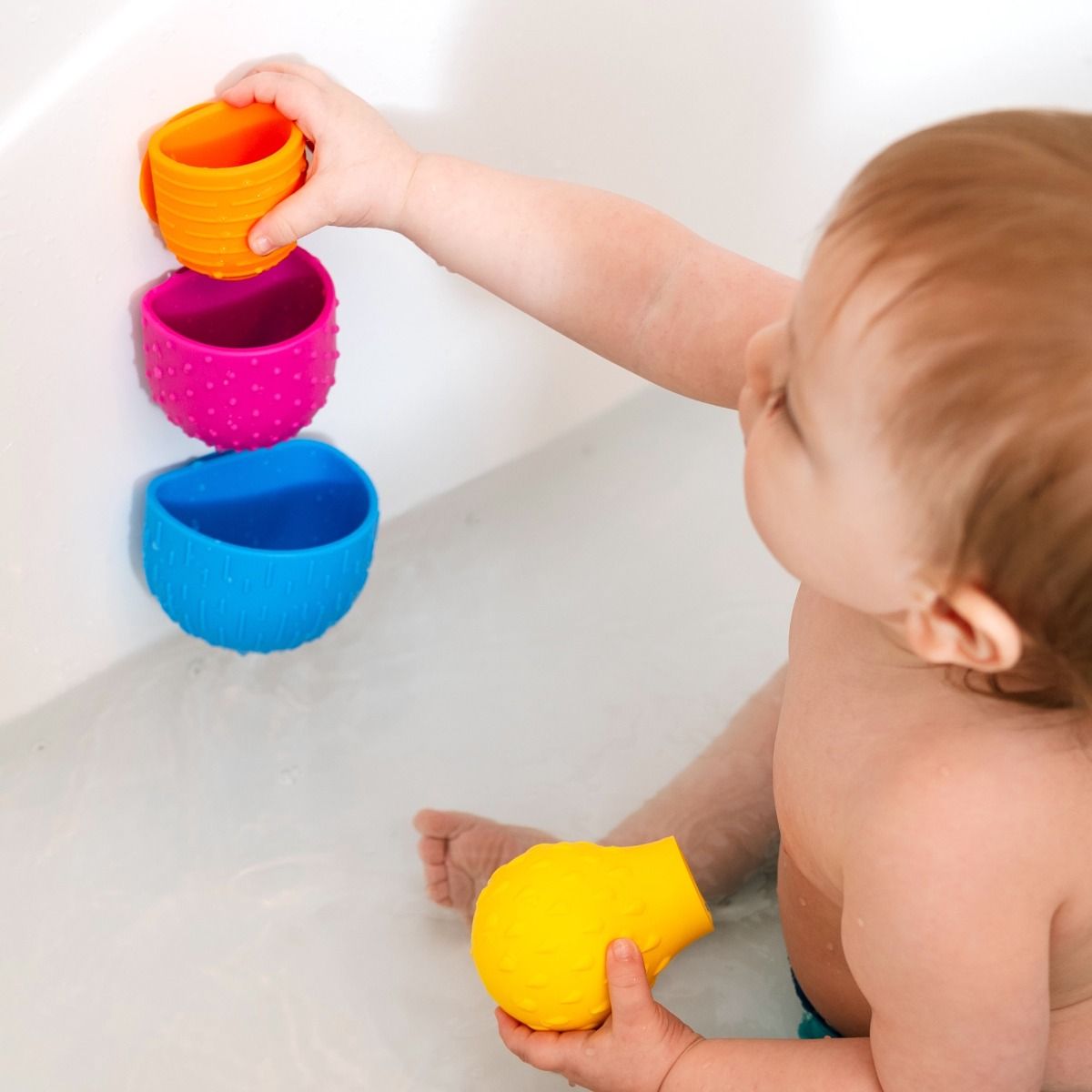 Mobi Oomplz drip drop suction cups for baby and toddler bathtime fun. MOD & TOD