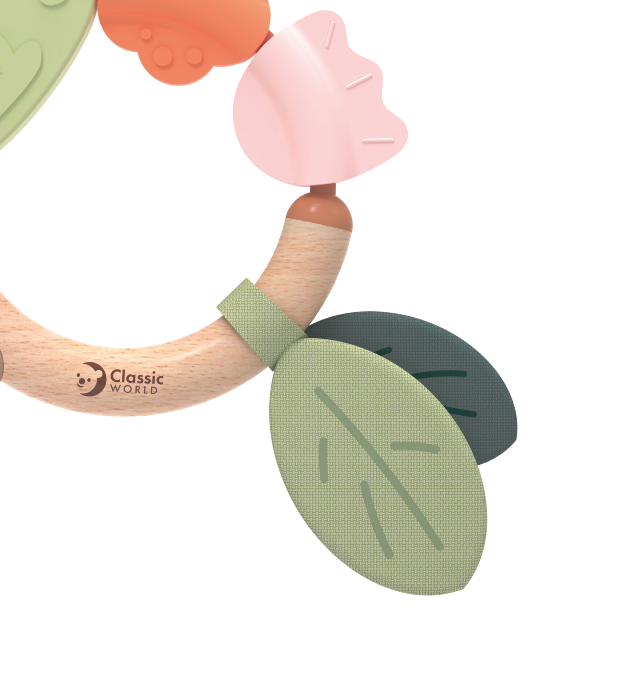 Classic World Grass Teether for teething baby. MOD & TOD