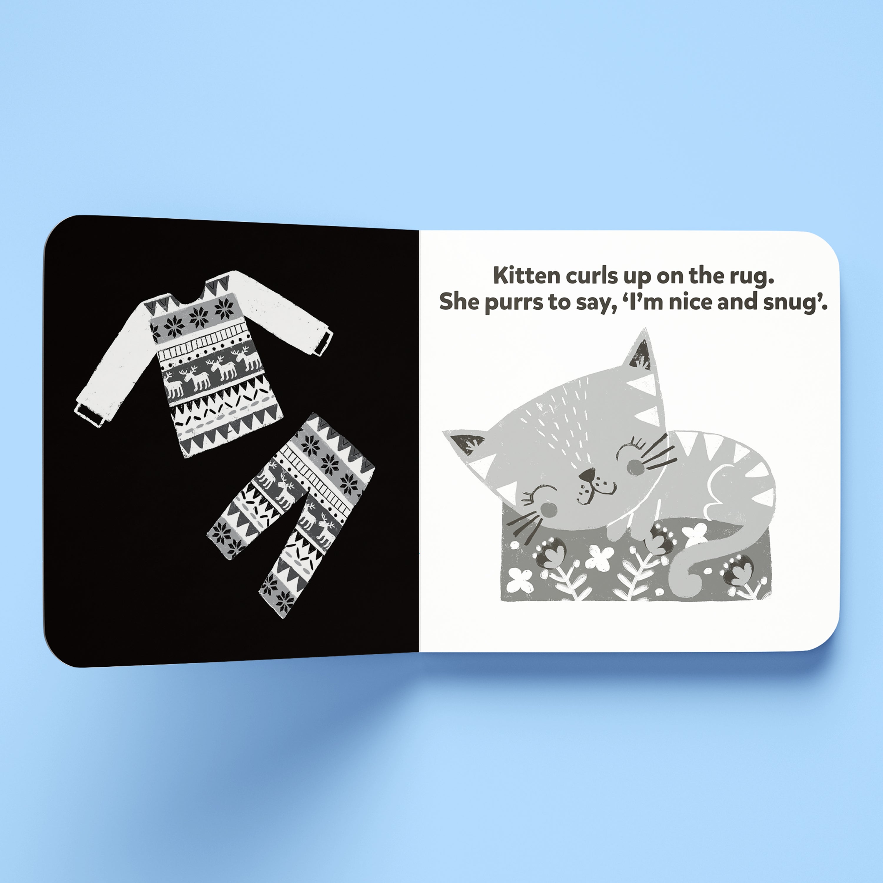 Hinkler Books A High-Contrast Board Book | Goodnight for baby and toddlers 