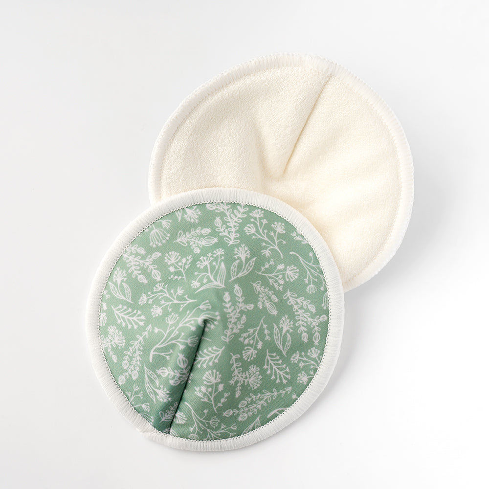 MOD & TOD Reusable Bamboo Breast Pads | Sage Whispers | Nursing Pads | modandtod.com