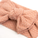 Darling Bow Headband - Pastel Pink - Baby - modandtod.com