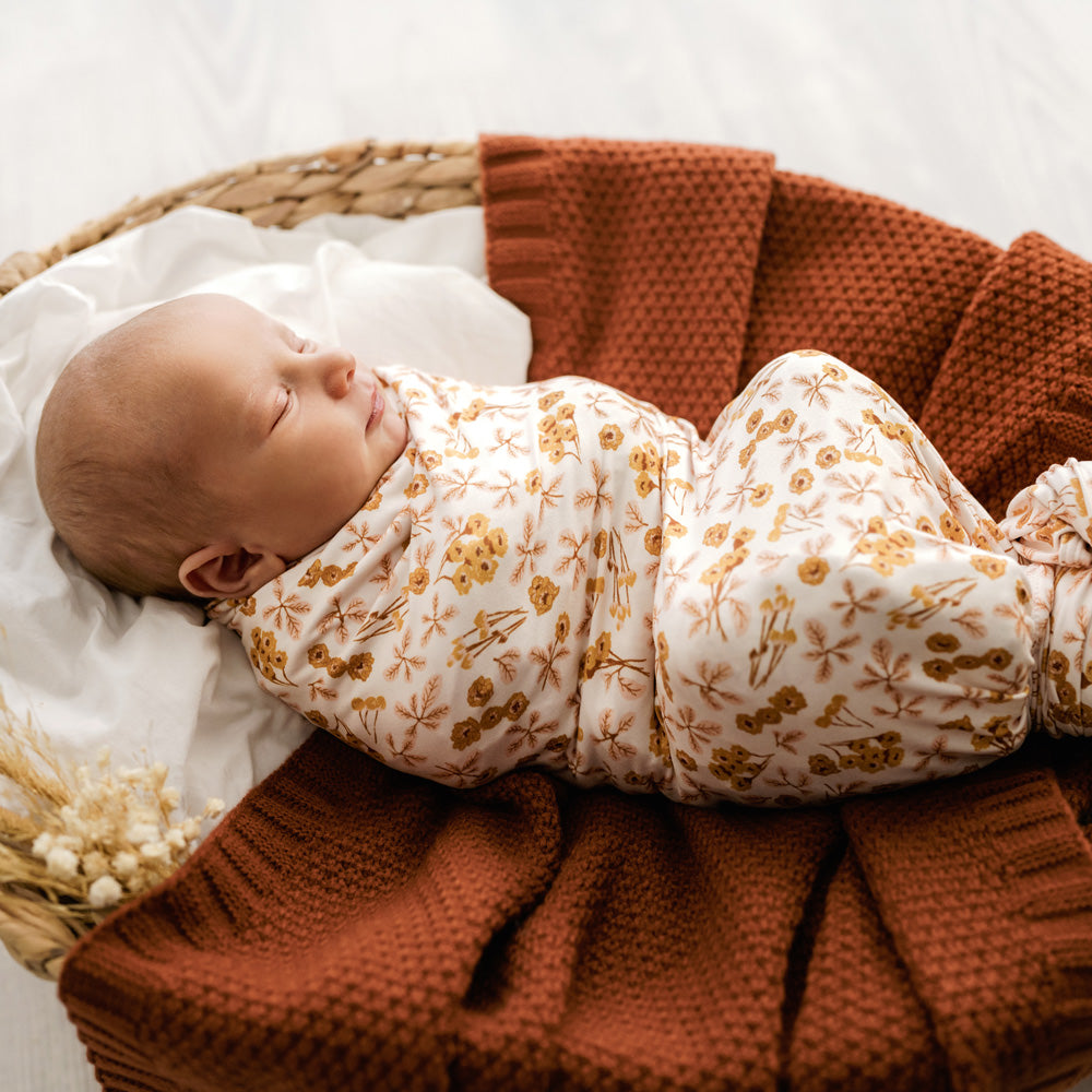 MOD AND TOD Baby Stretchy Swaddle | Wildflower modandtod.com