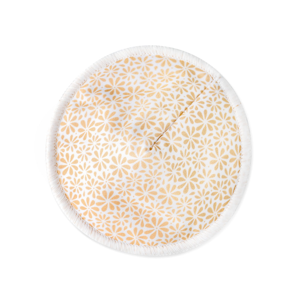 MOD AND TOD Reusable Bamboo Breast Pads | Honey Bloom | Nursing Pad | modandtod.com