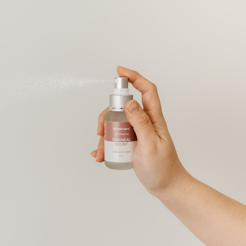 Breastmates Perineal Relief Spray for postpartum mums