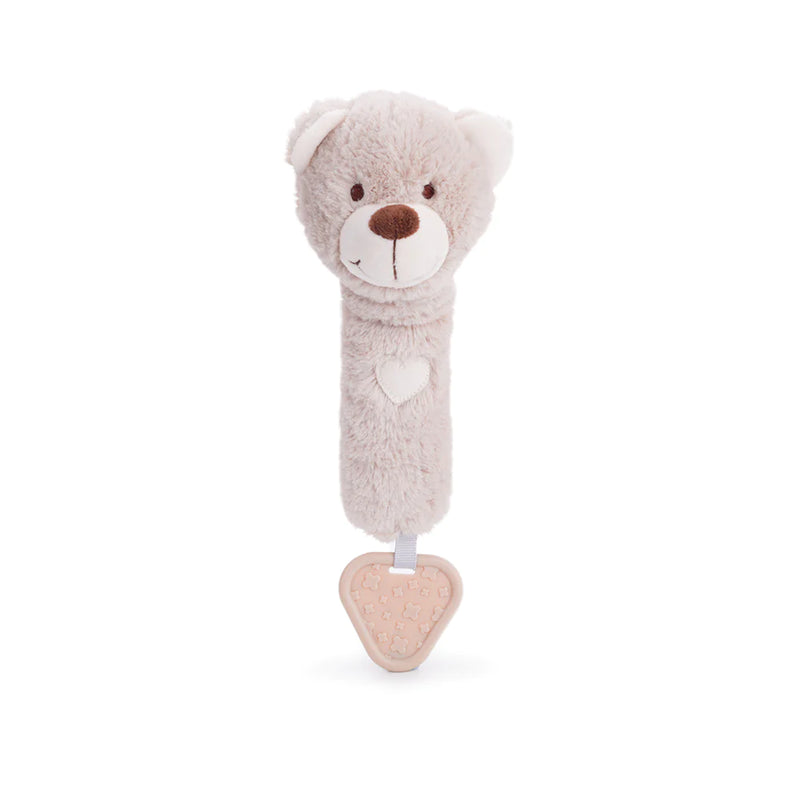 Buddy Bear Rattle Squeak for baby