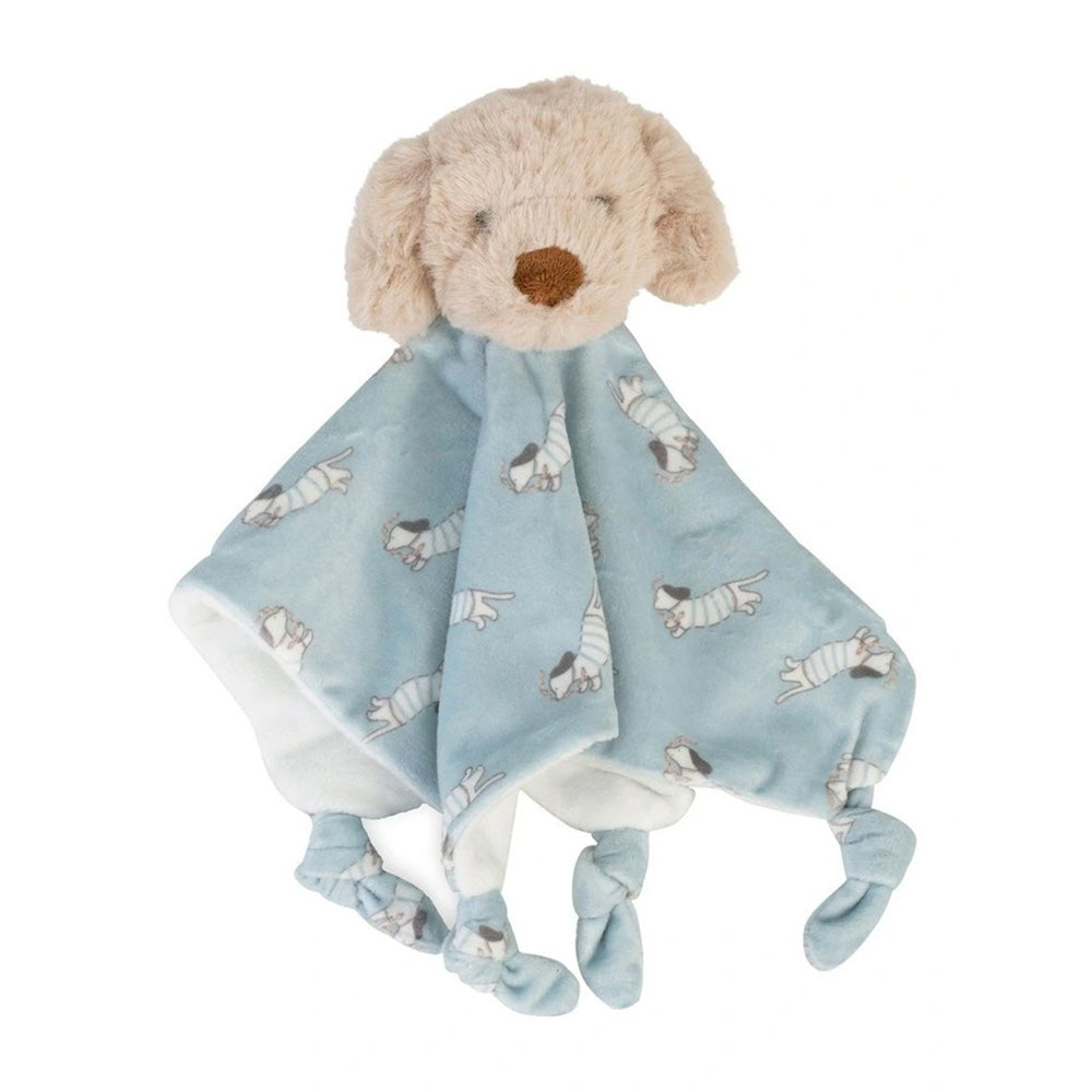 The Little Linen Company Baby Comforter Toy - Barklife Dog for newborn and baby