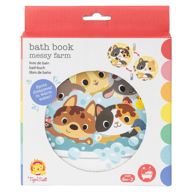 Bath Book - Messy Farm