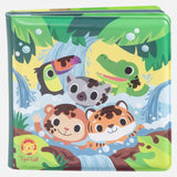 Tiger Tribe Bath Book Messy Jungle Bath toy for kids available at modandtod.com