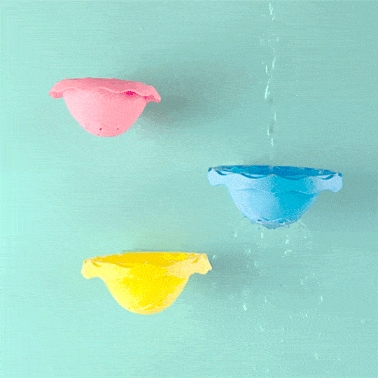 Tiger Tribe Stack & Pour | Bath Egg for baby, toddler and kids bath egg toy