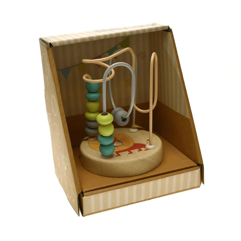Allen Trading Wooden Wise Bead Maze toy for baby and toddler