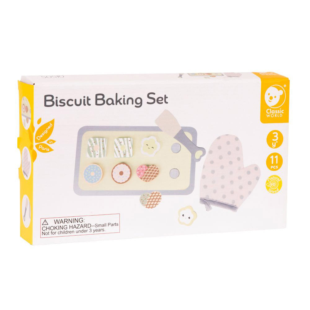 Classic World Biscuit Baking Set for toddlers and kids. MOD & TOD 