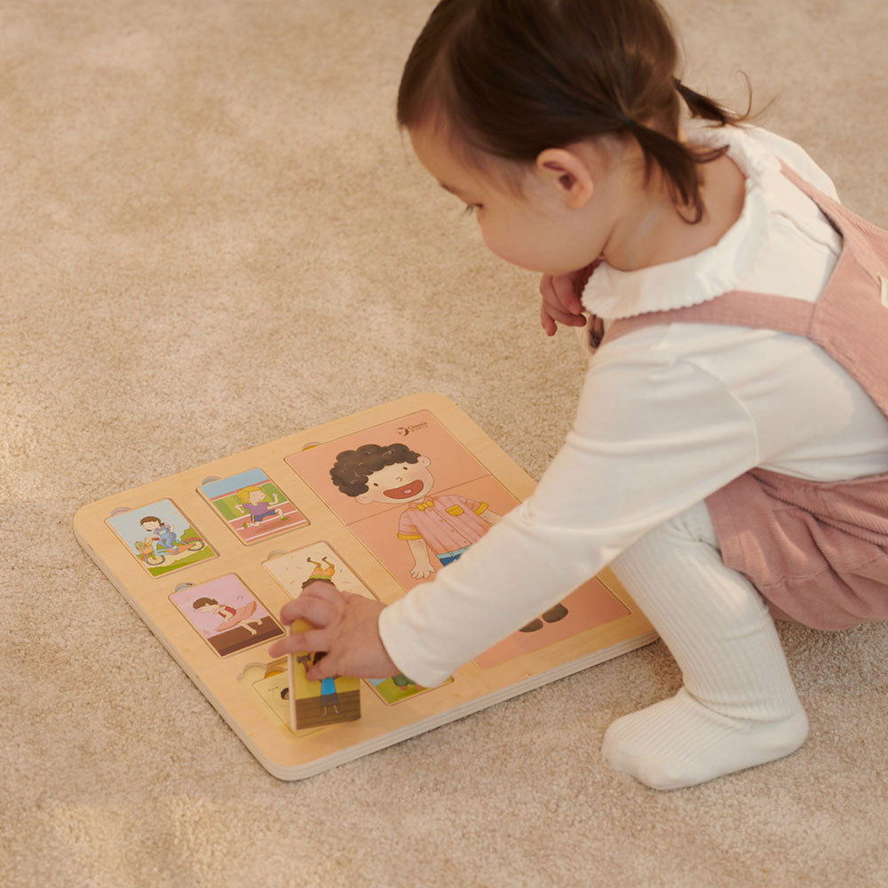 Classic World Body & Exercise Puzzle for toddlers. MOD & TOD