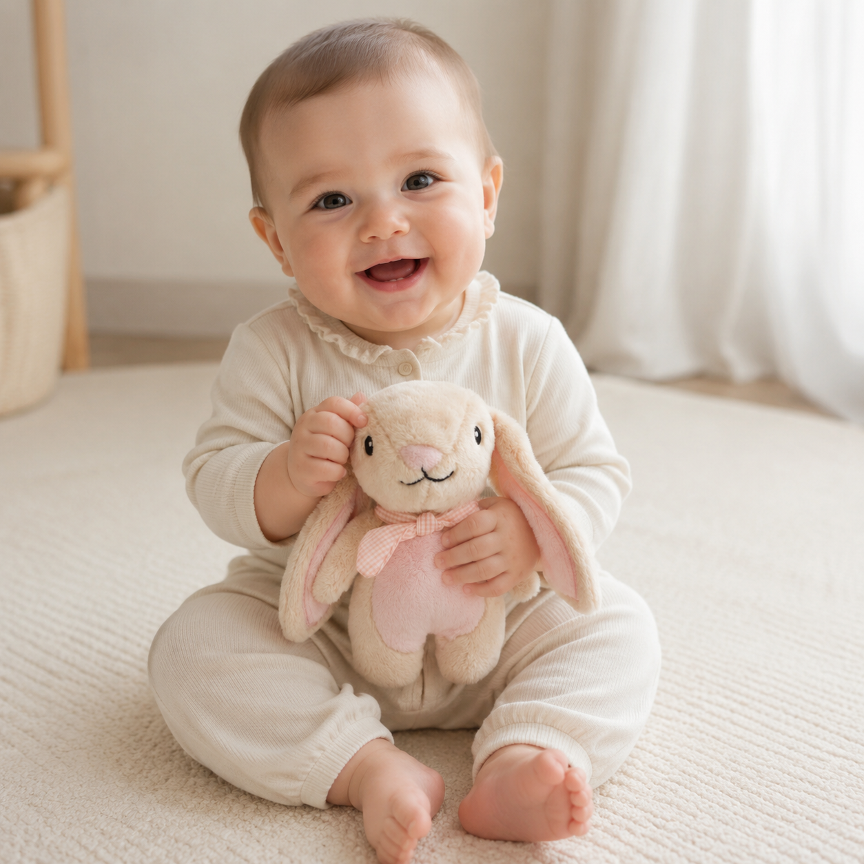 ALL4ELLA SENSORY RATTLE - BUNNY | modandtod.com