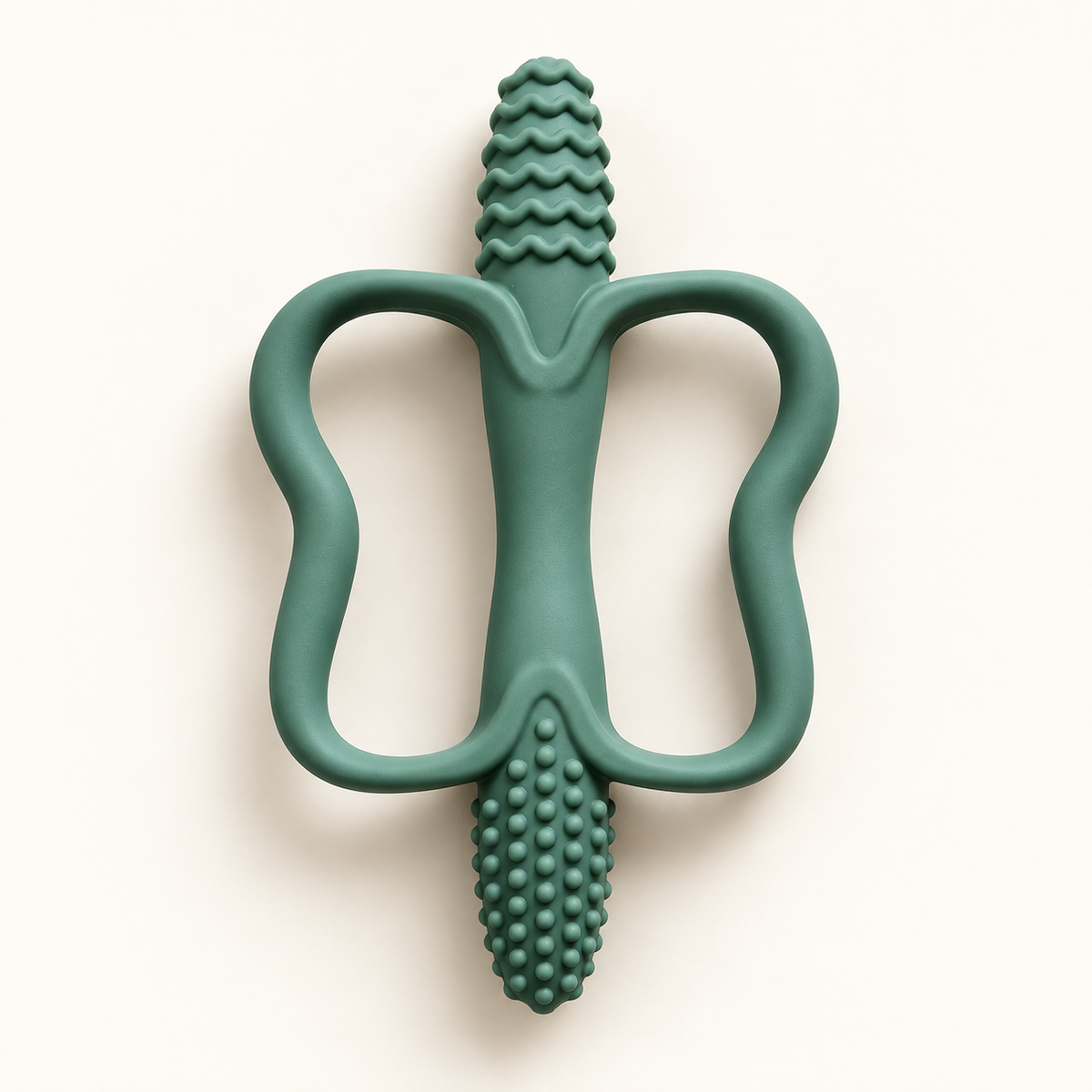 River & Oak Pip the Silicone Teether | Silicone Teething Toy for Baby | modandtod.com