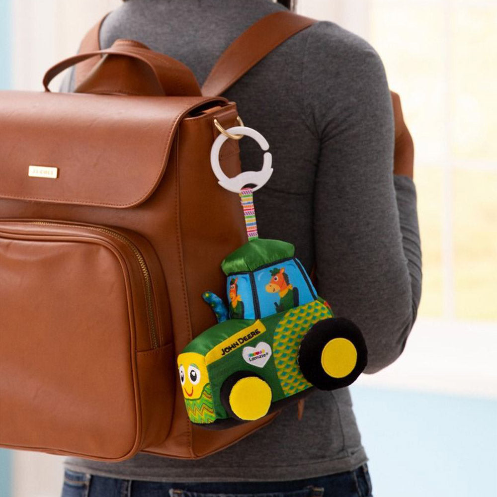 Lamaze Clip 'n' Go Tractor for baby. MOD & TOD