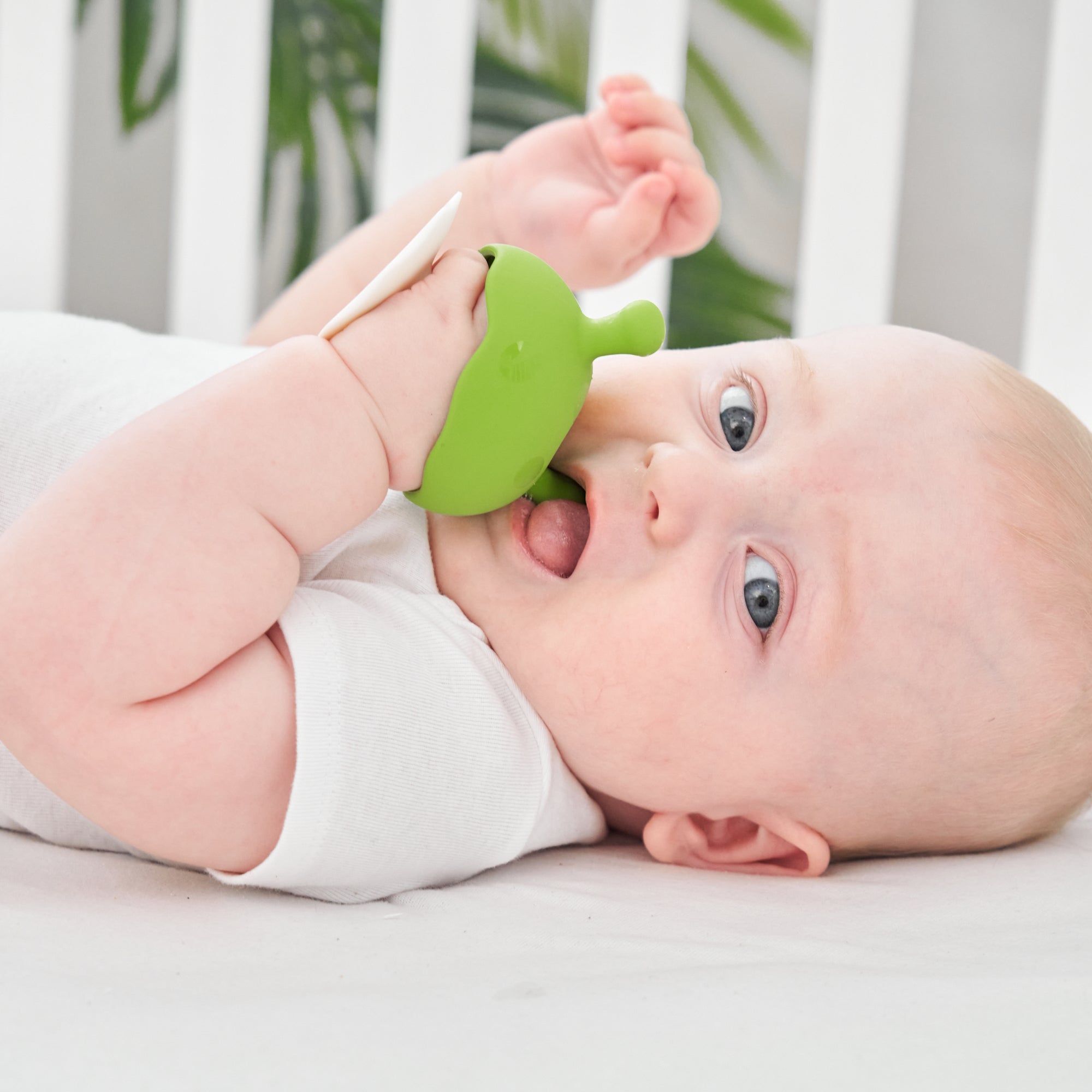 Mombella Mushroom Teether for teething baby