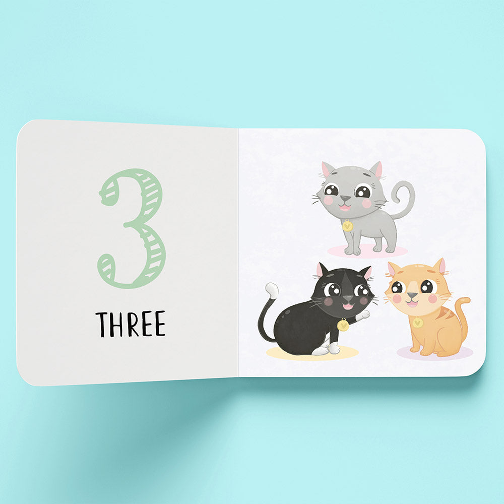 Hinkler First Steps Board Book | Numbers for baby and toddlers. MOD & TOD