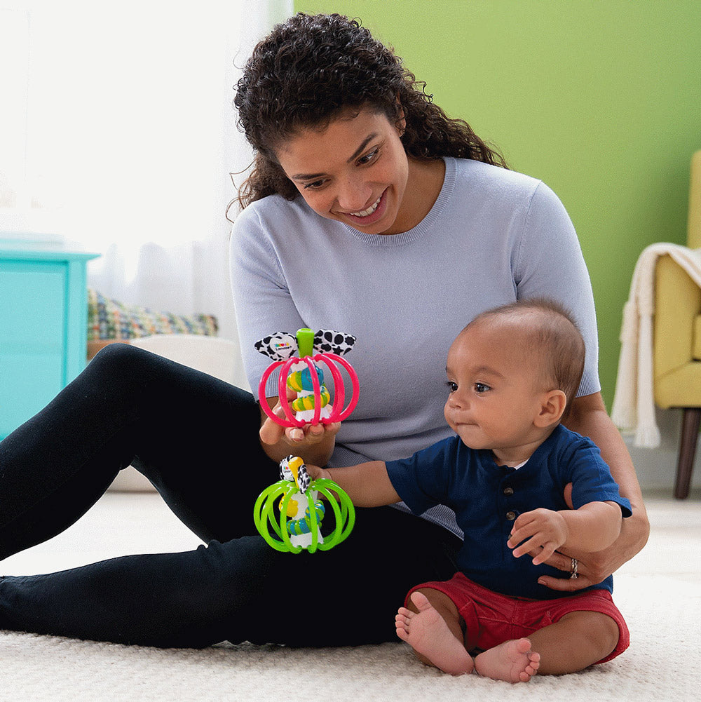 Lamaze Grab Apple Assortment for teething baby. MOD & TOD