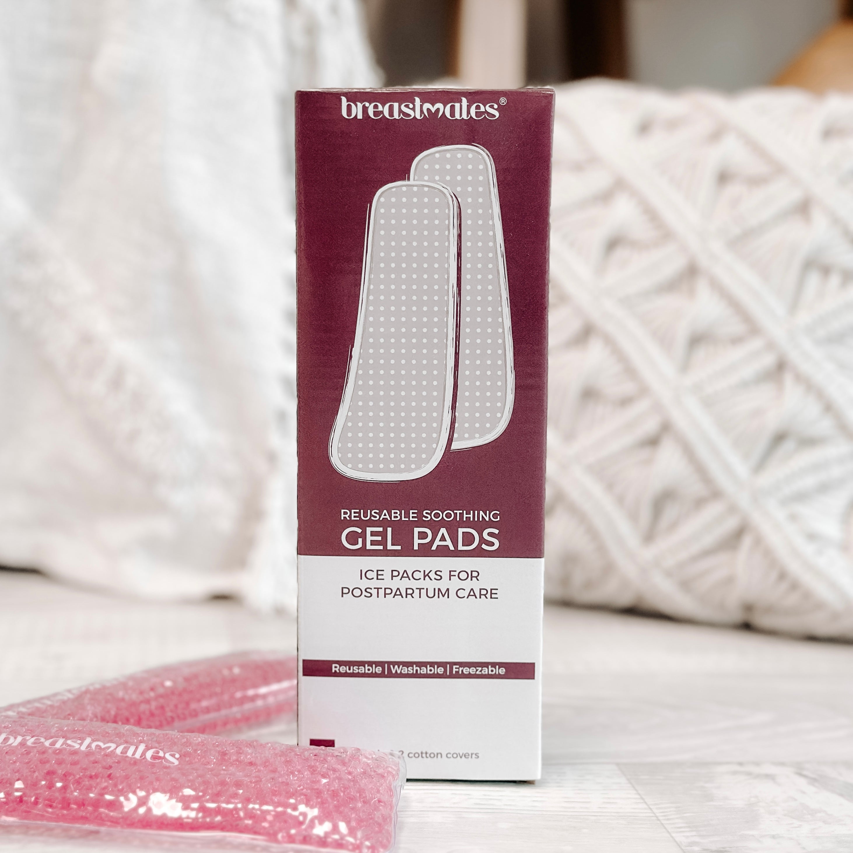 Breastmates Perineal Soothing Gel Pads & Covers - 2pk modandtod.com