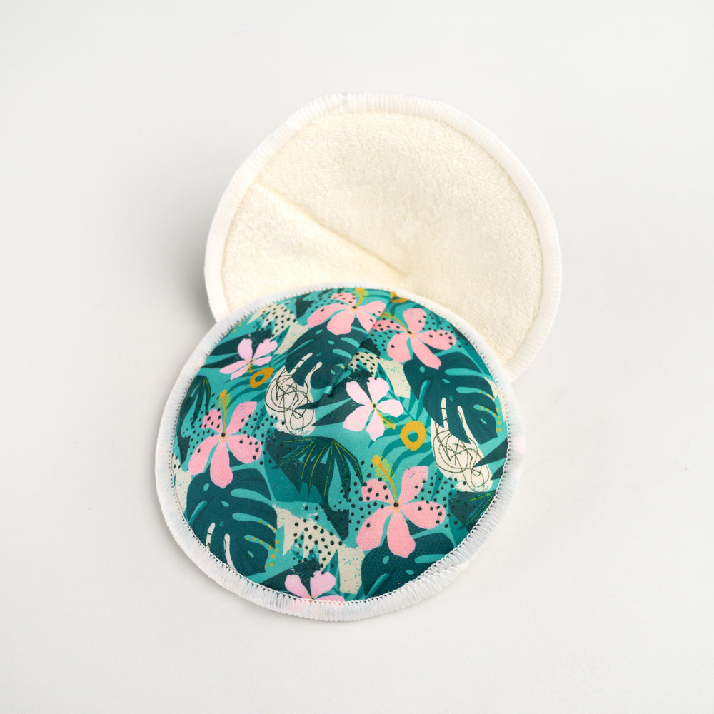 MOD & TOD Reusable Bamboo Breast Pads | Island Tropics  modandtod.com