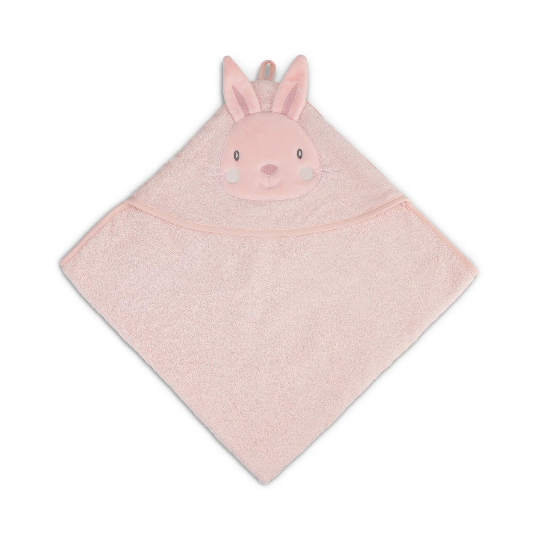 The Little Linen Company Character Baby Hooded Towel - Harvest Bunny for baby and toddler bath time